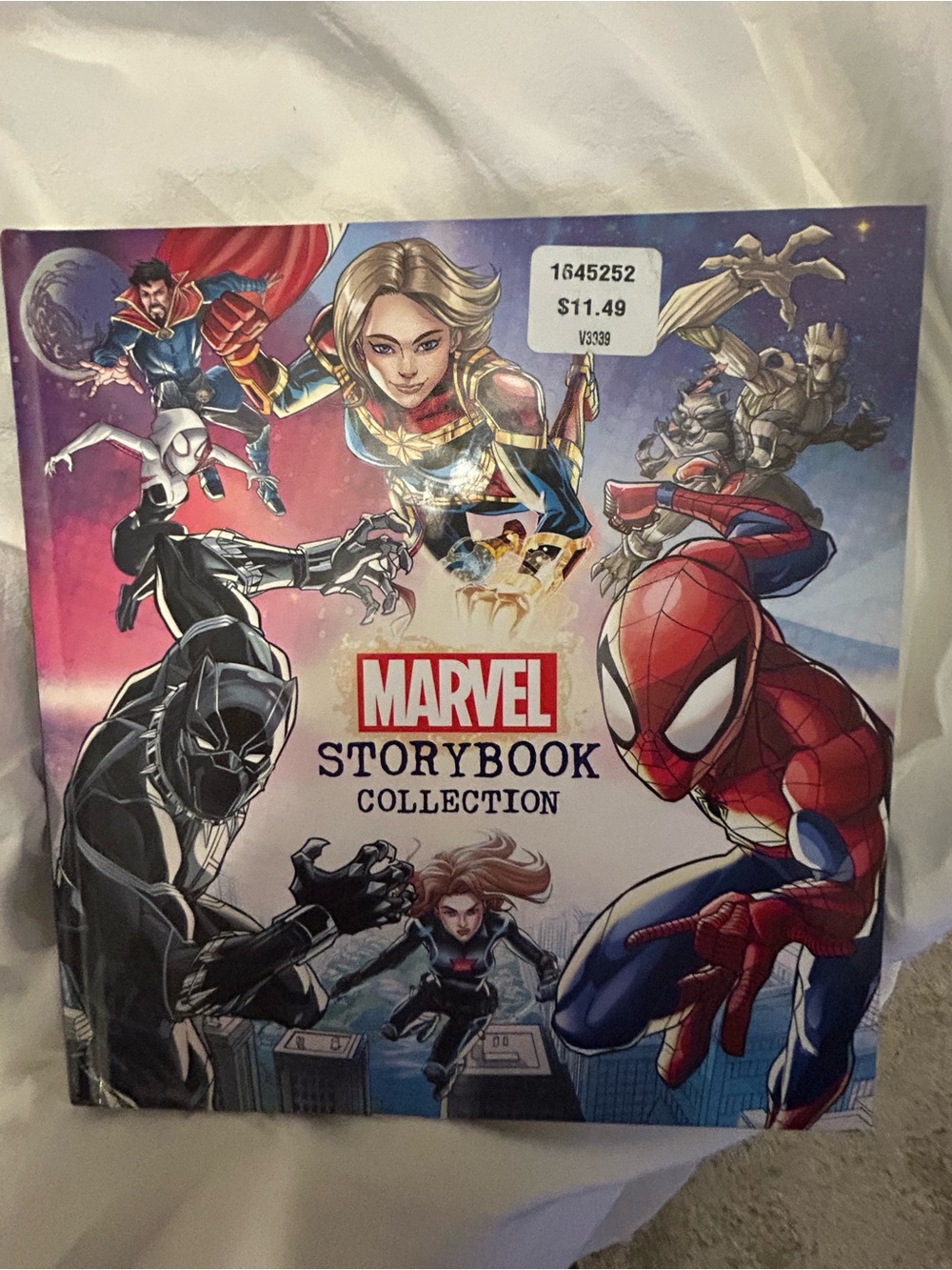 Marvel Book set — Red, Blue, Black, Gold Artwork